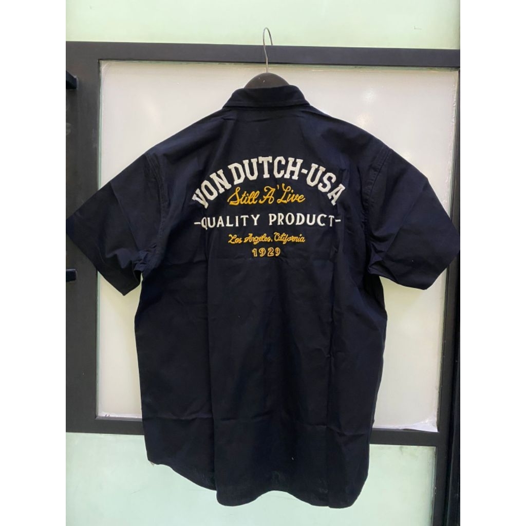 VON DUTCH 1657 WORKSHIRT BLACK