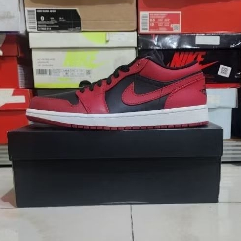 SEPATU NIKE AIR JORDAN 1 LOW REVERSE BREED BANNED