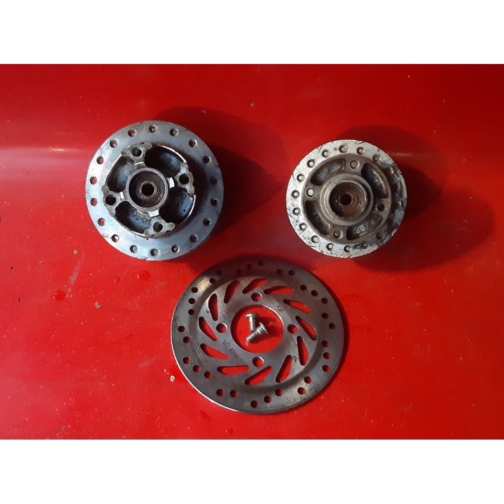 Tromol honda supra X125 Double disc original