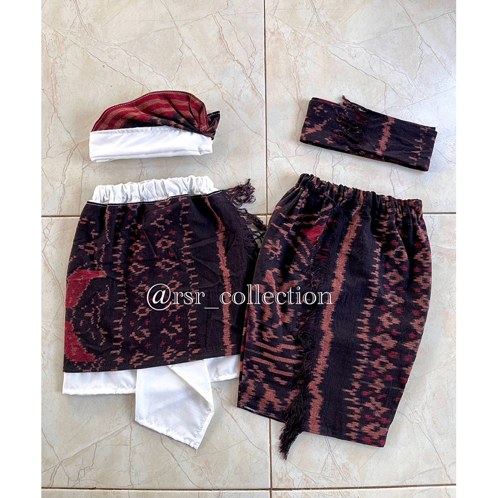 @rsr_collection Kamen Anak Jadi Blanket Premium//Busana Anak Adat Bali//Kamen Anak Jadi//Kamen Anak 