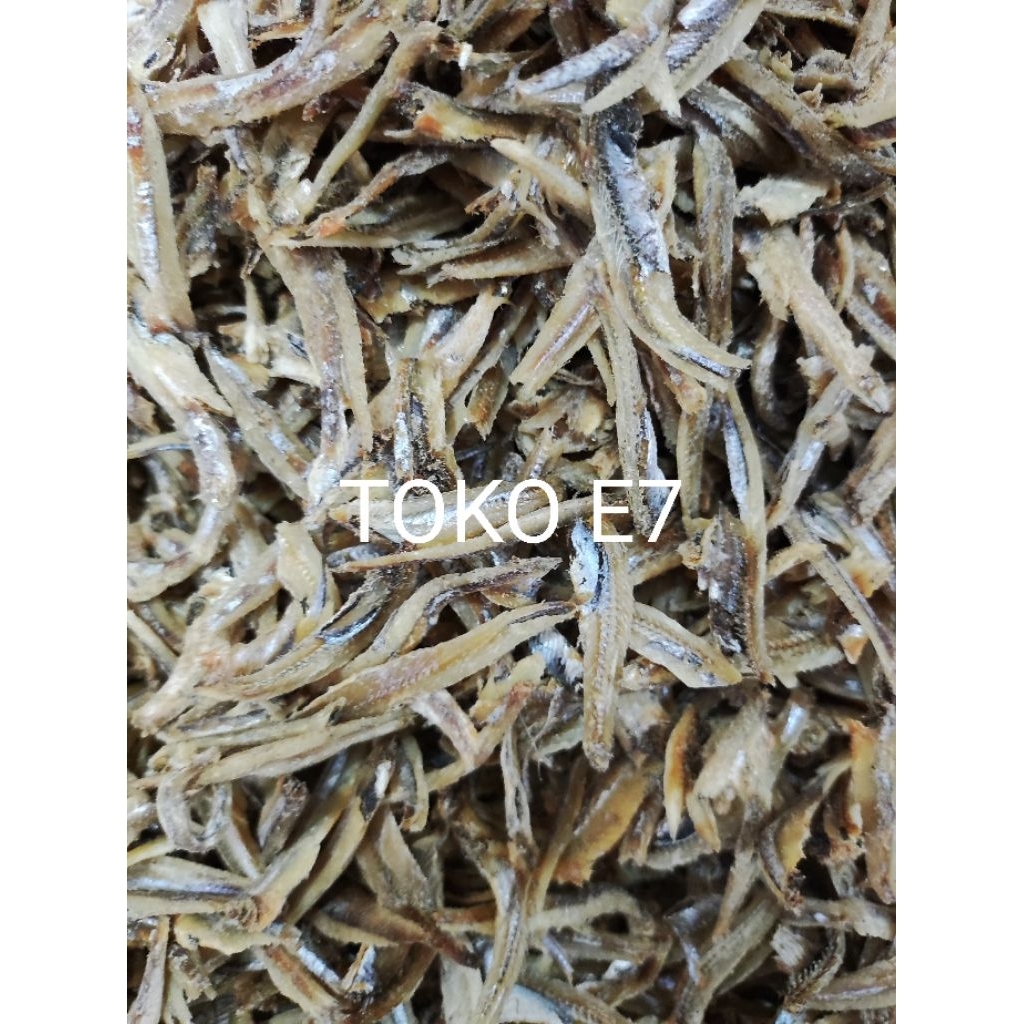 IKAN TERI BELAH KUALITAS SUPER KHAS PONTIANAK KALIMANTAN BARAT 100 GRAM