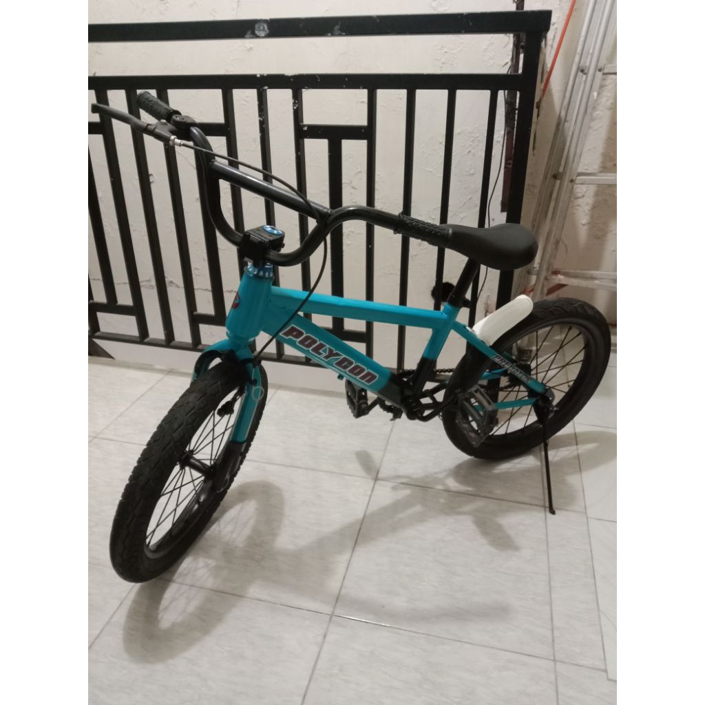 SEPEDA BEKAS UK 18" POLYGON TANGO MORISON ORIGINAL DAN REPAINT (CAT ULANG) / SEPEDA ANAK COWOK SECON
