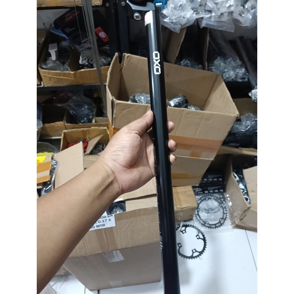 seatpost BMX 25.4 panjang 50cm seatpost mtb 25.4