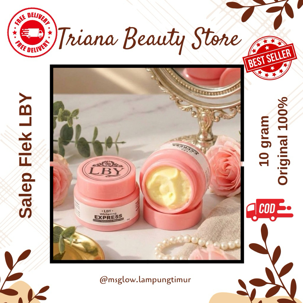 [ORI 100% FREE GIFT] Salep Flek LBY 10 Gram Atasi Flek Hitam Membandel ORI Logo TERBARU