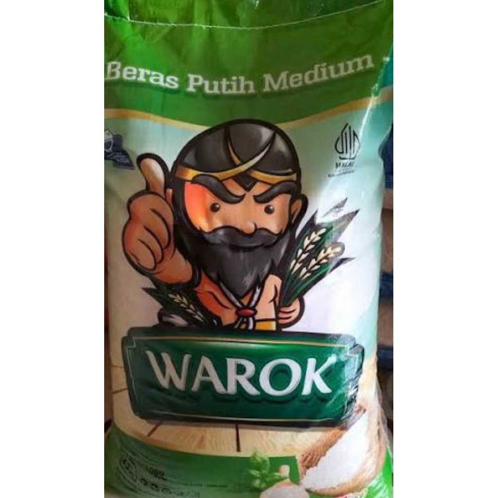 Beras WAROK HIJAU 5 KG