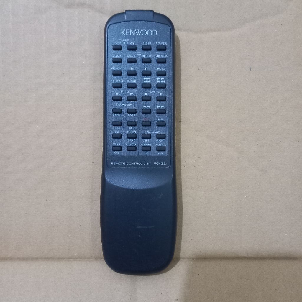Remote Remot Tape Compo KENWOOD Original Asli . RC - G2 .