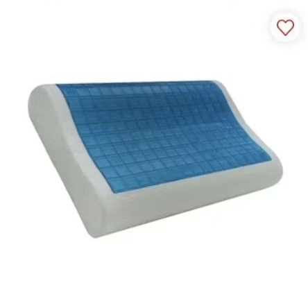 Informa Bantal Memory Foam Contour Cool Gel Square – Bantal Leher Sejuk & Anti Pegal