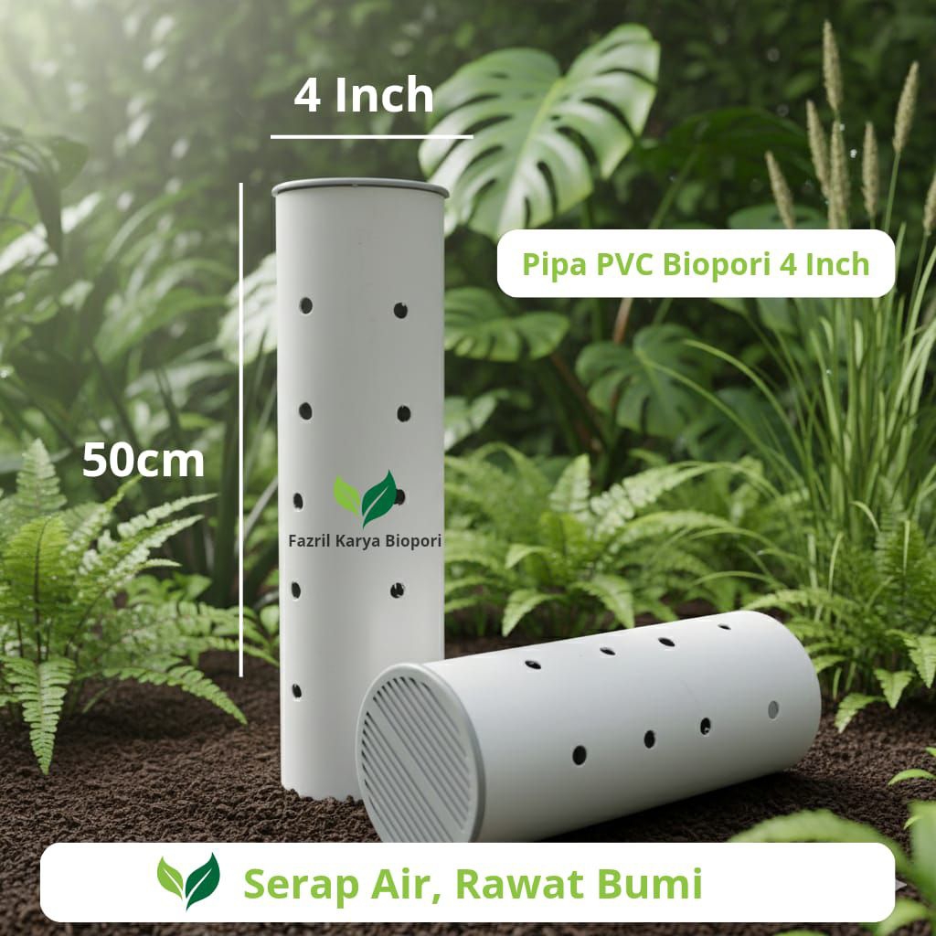 Pipa biopori alat mengatasi genangan air pipa biopori 4 inci