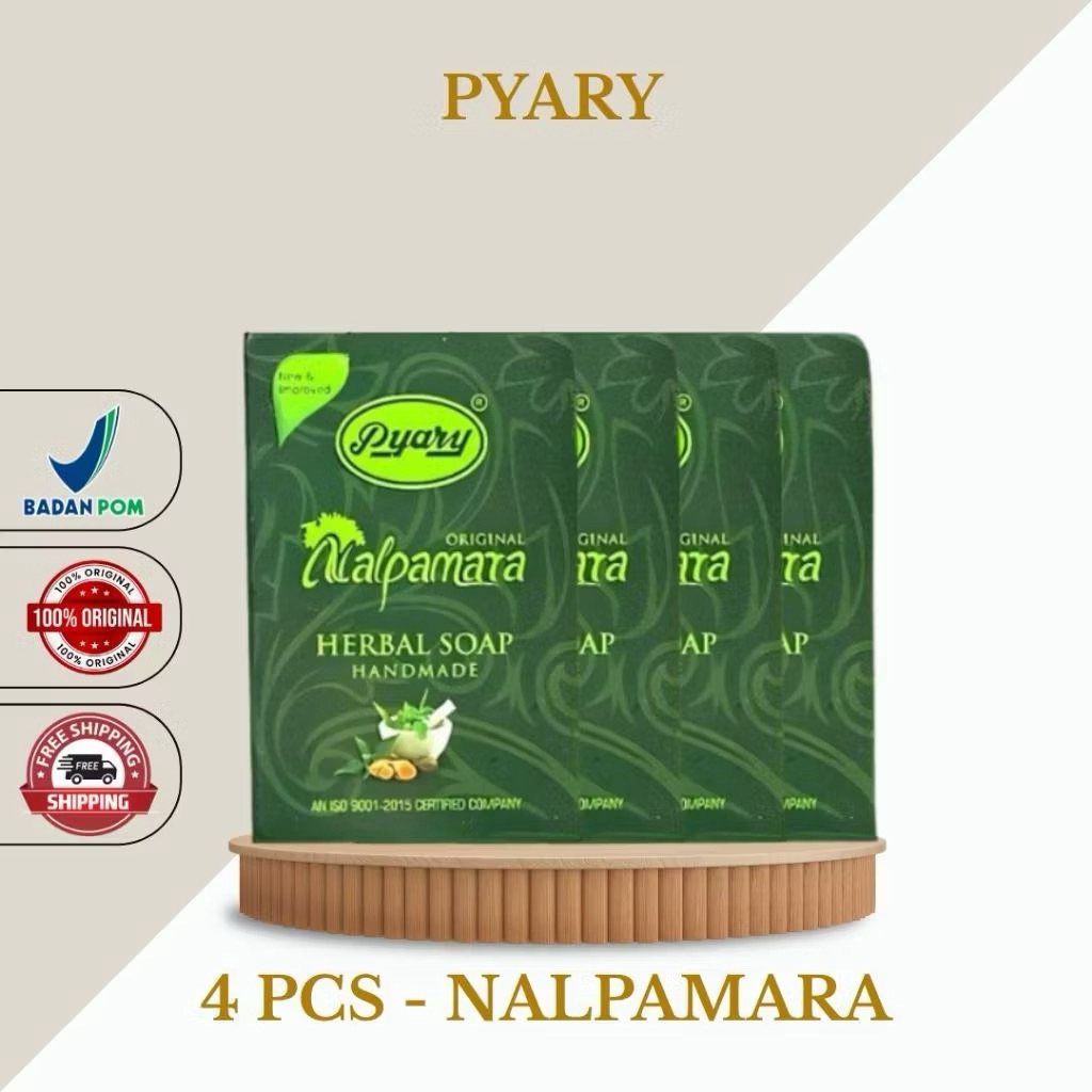 Paket hemat 4pcs Sabun Arab PYARY NALPAMARA 100% original BPOM|PT Sanobar