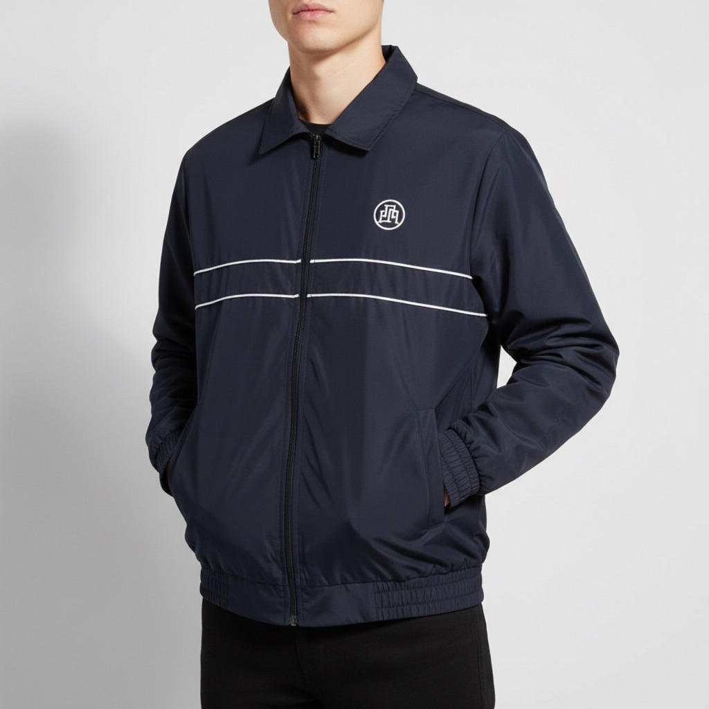 Punishment Tracktop Jacket Hagrid Navy