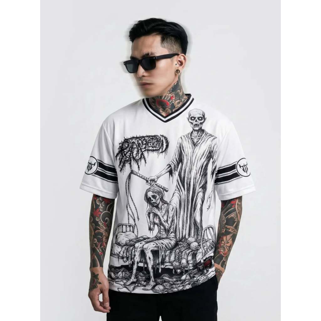 RADANG KELAMIN - 69 WHITE - JERSEY | TSHIRT DISTRO | KAOS METAL BAND ORIGINAL | DEATH METAL | KAOS P