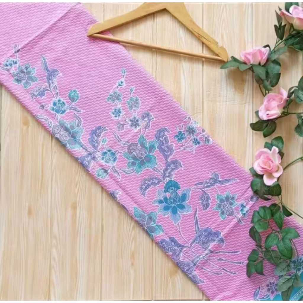 Sarung Batik Encim / Kain Batik Kebaya Encim Pilihan Warna
