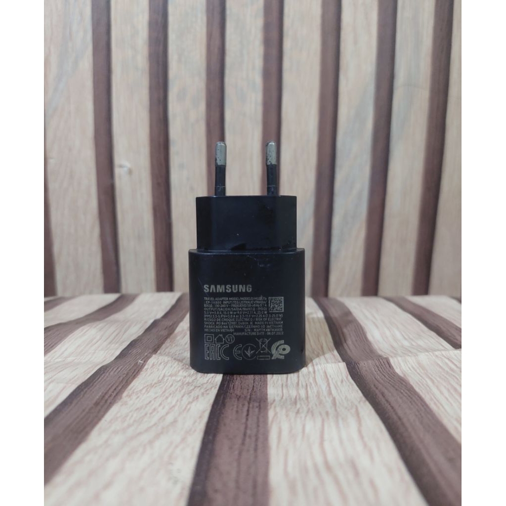 Kepala Charger Samsung Type C 25W Ori Bawaan