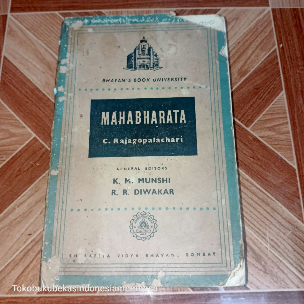 MAHABHARATA  / Oleh : C. Rajagopalachari