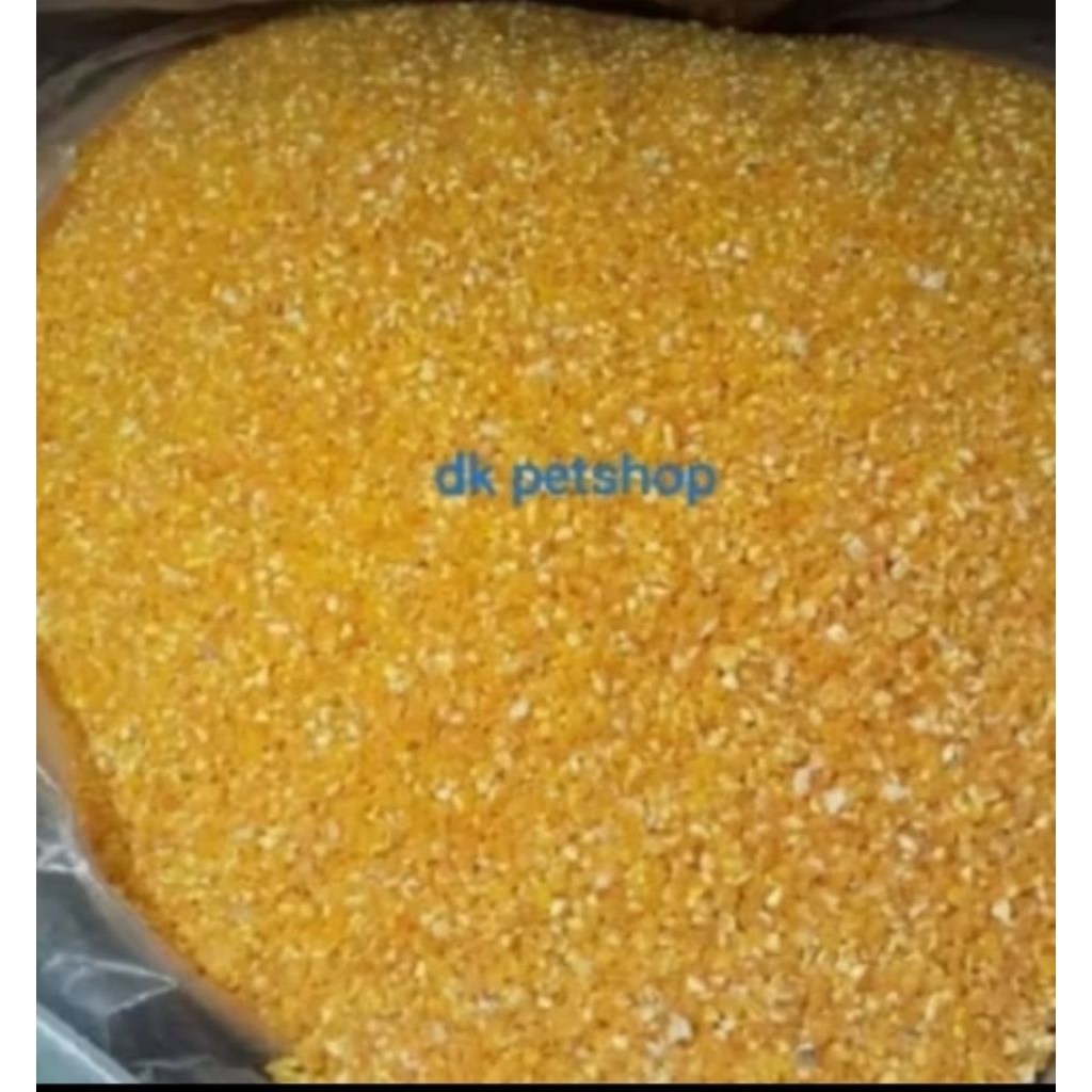 JAGUNG GILING 1KG/ JAGUNG PECAH / PAKAN HEWAN