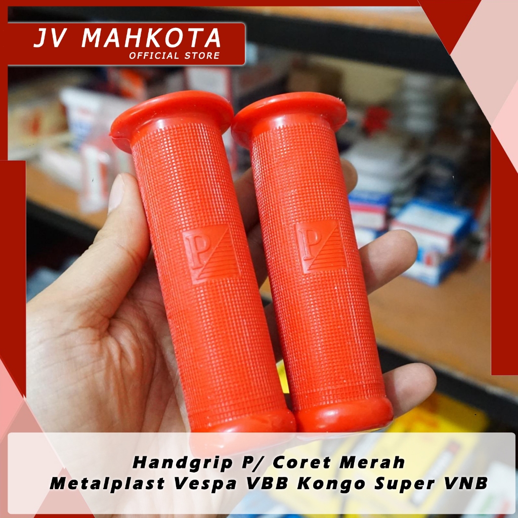 Handgrip P/ Coret Merah Metalplast Vespa VBB Kongo Super VNB