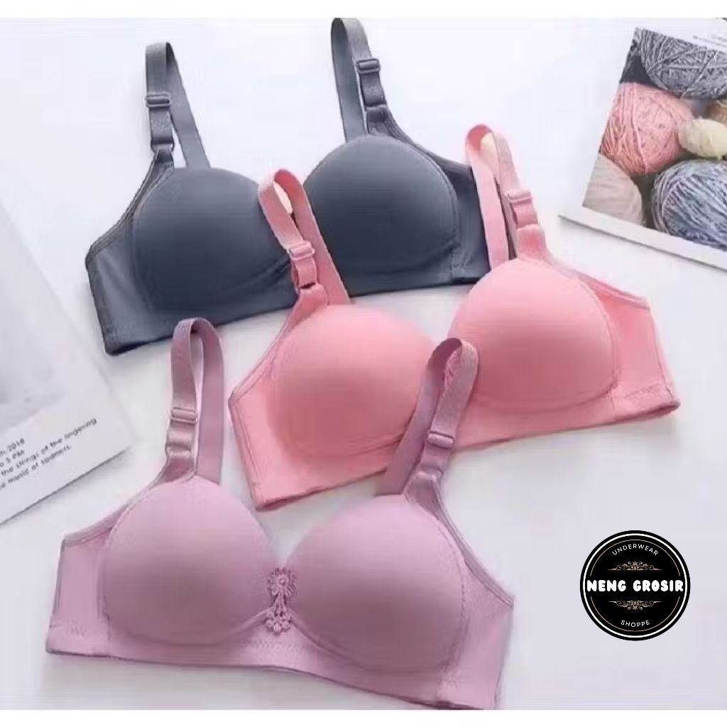 OBRAL 12 PCS / 6 PCS Bra Wanita Busa  nyaman dipakai / Bra Lusinan Murah/ Grosir Bra Wanita