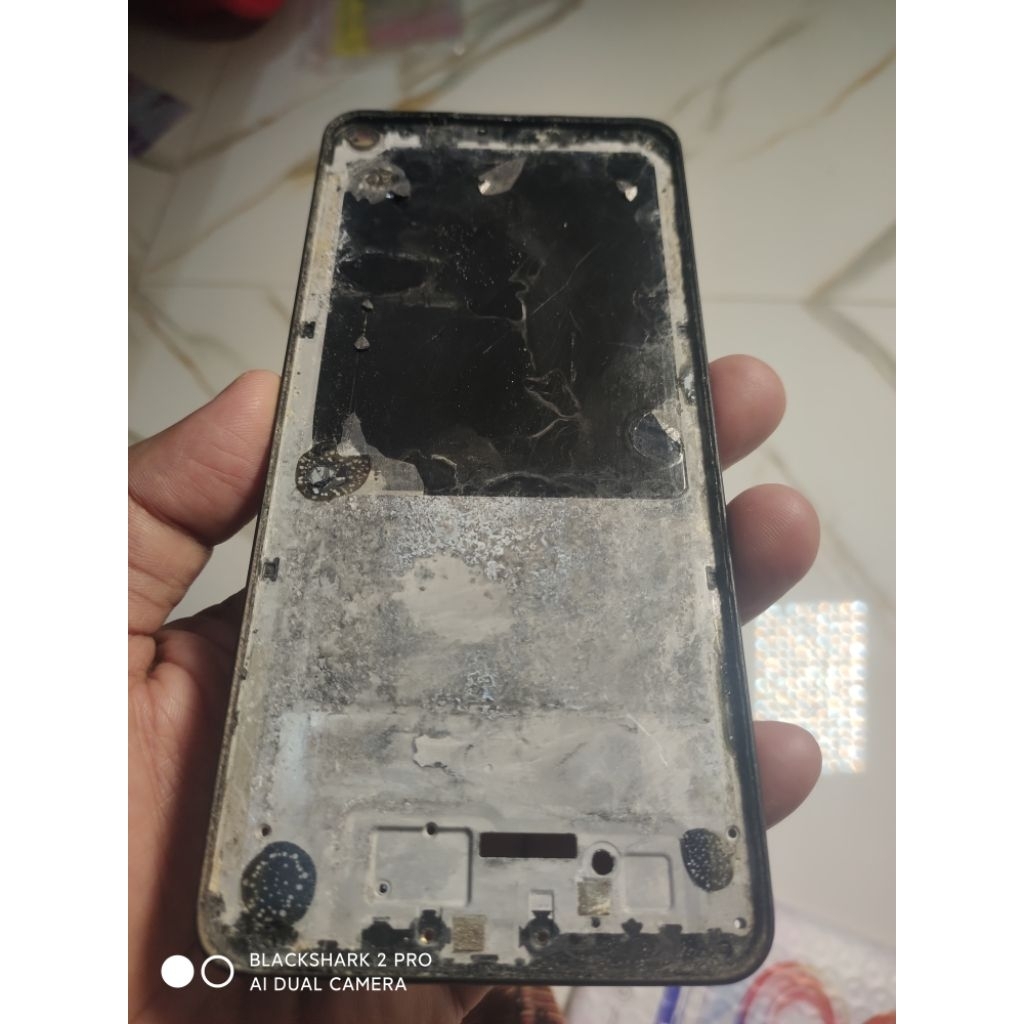 FRAME TATAKAN LCD REDMI NOTE 9 MERLIN BEKAS COPOTAN MINUS LIHAT GAMBAR 3