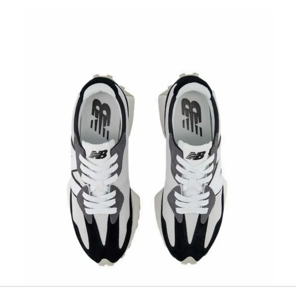 NB 327 Men's Shoes - Black/White U327GPD