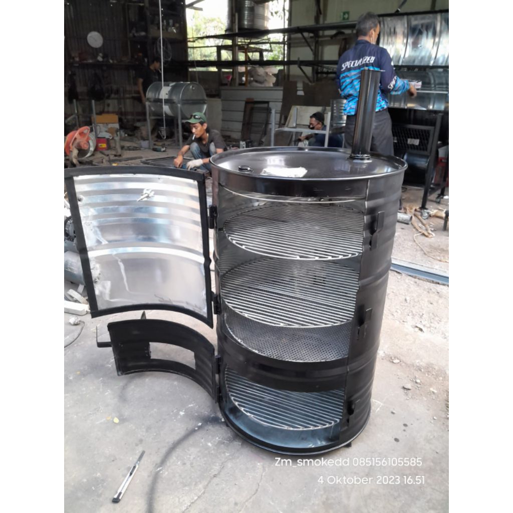 Oven asap tungku bakaran ikan,bebek,Ayam Dan daging