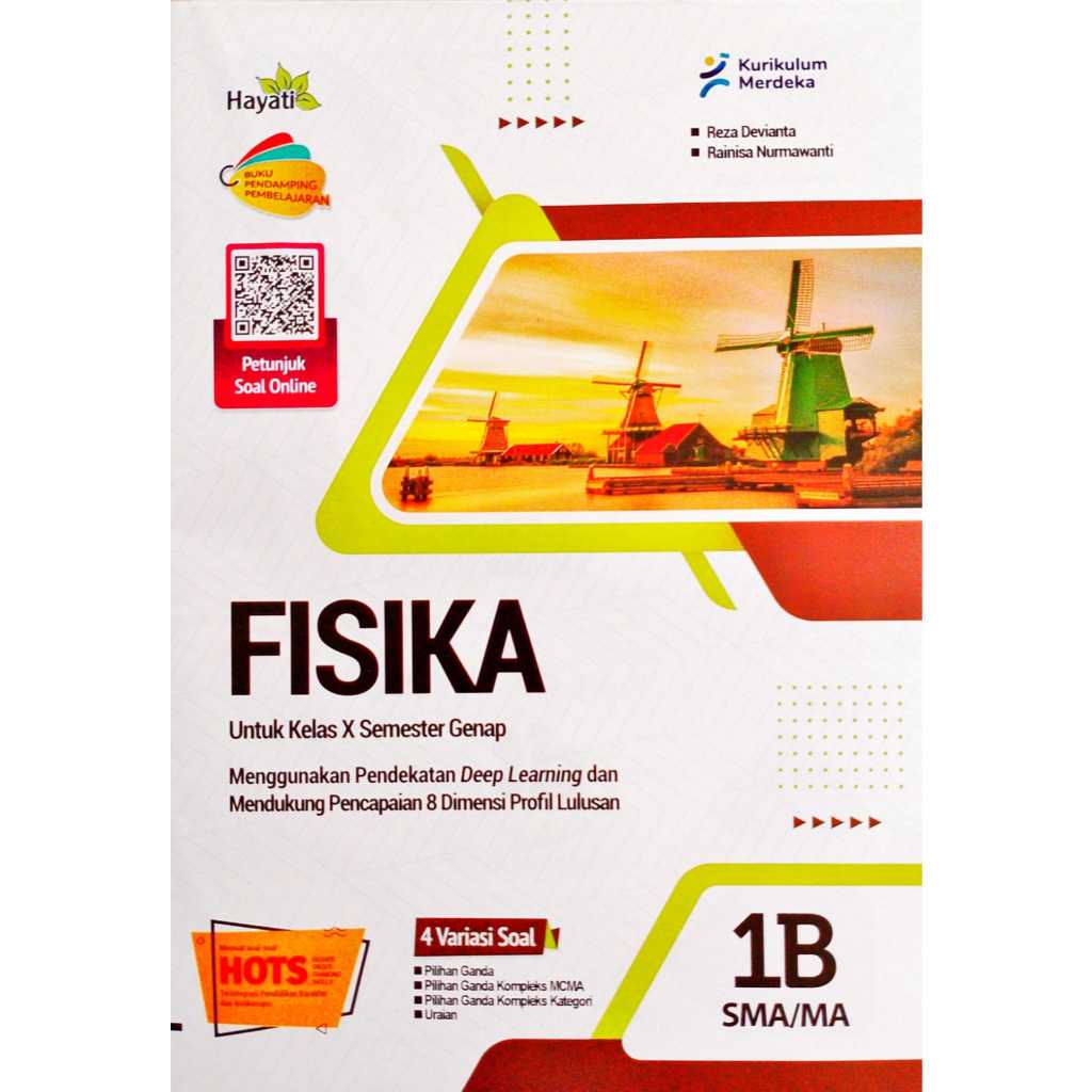 LKS SMA Hayati Fisika Kelas 10 Semester 2 Genap Tahun Ajaran 2025-2026 / Buku ini disertai Kunci Jaw