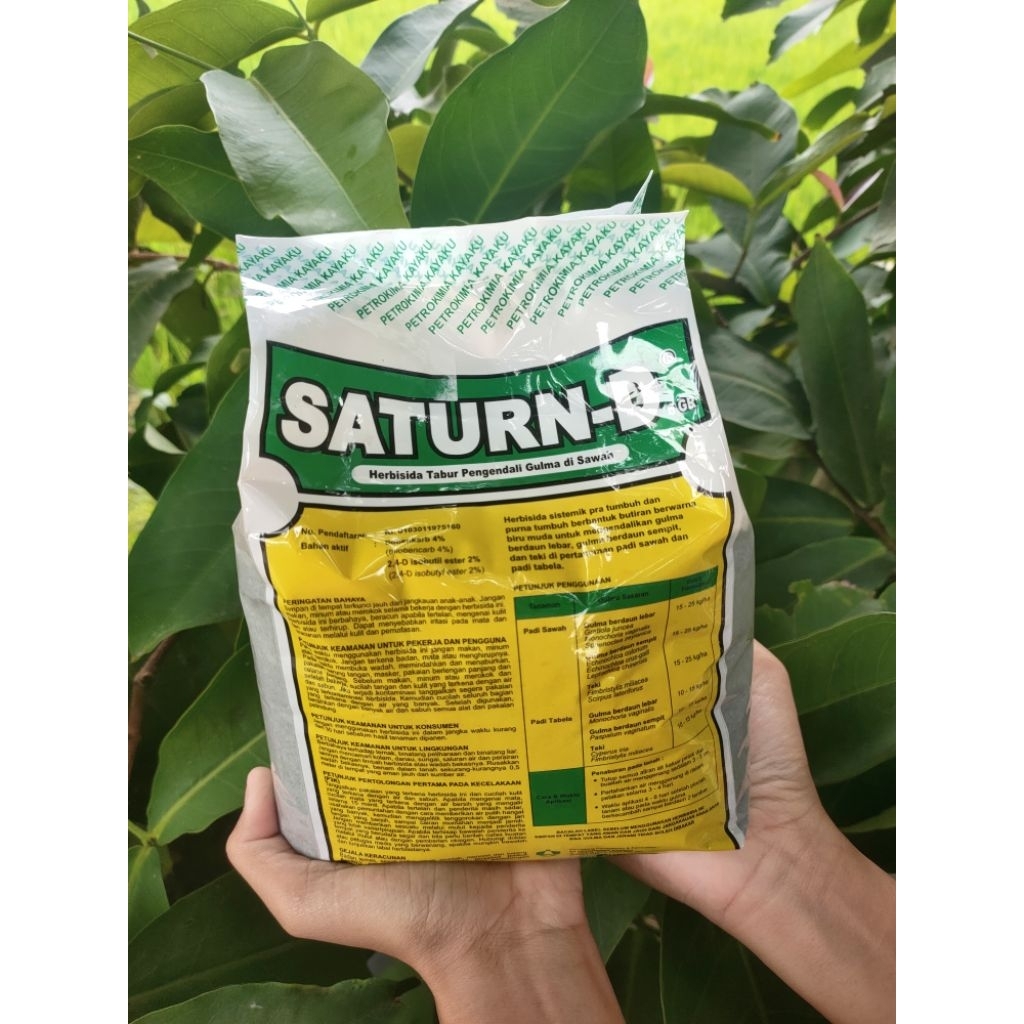 SATURN D 6GR - 2KG Herbisida Tabur Tanaman Padi