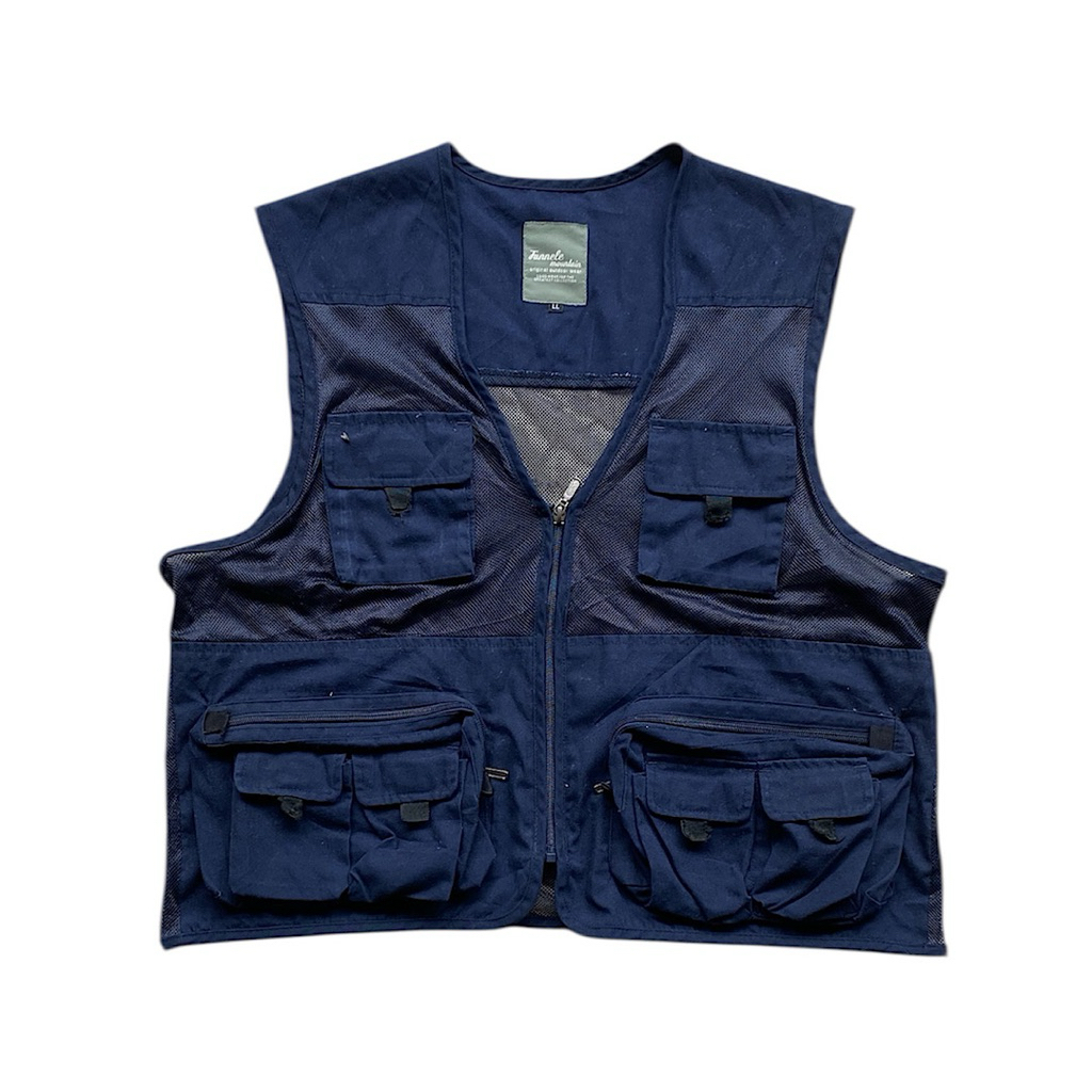 Tunnele tactical multipocket vest rompi second navy
