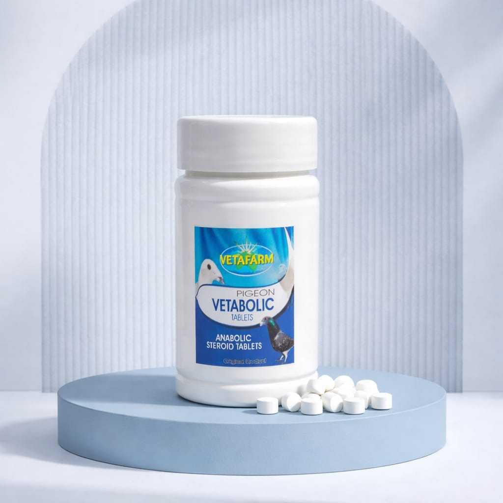 VETABOLIC TABLETS VETAFARM HARGA PERBUTIR ECERAN SUPLEMEN PEMBENTUKAN OTOT TULANG MERPATI