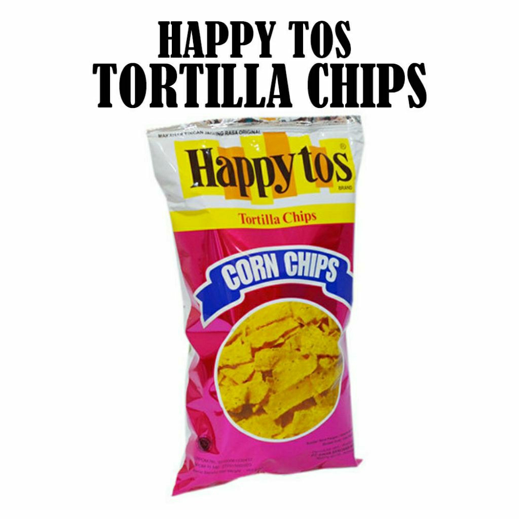 HAPPY TOS TORTILLA CHIPS 160GRAM KERIPIIK