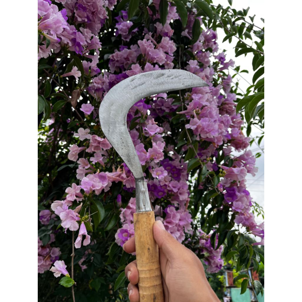 alat pengaritan pembersih rumput bahan baja putih