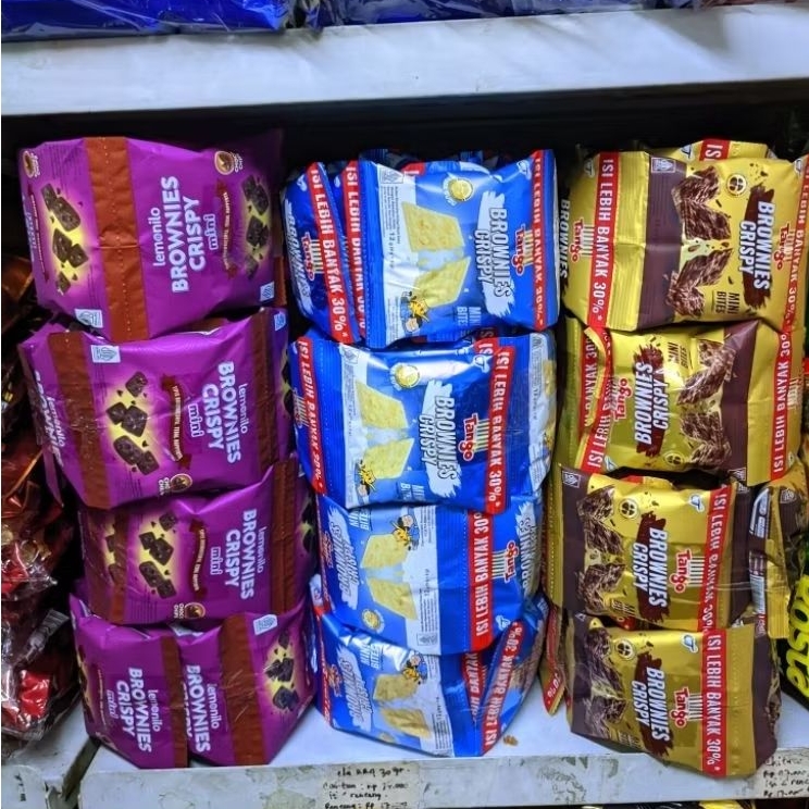 Lemonilo brownies crispy dan tango brownies crispy