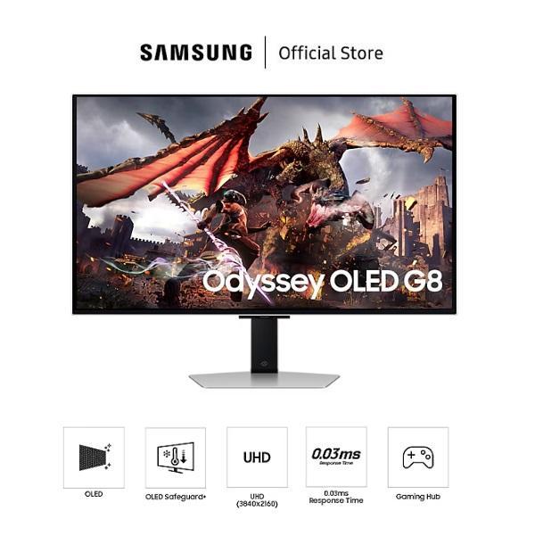 Samsung Gaming Monitor 32" Odyssey OLED G8 G80SD UHD 240Hz - LS32DG802SEXXD