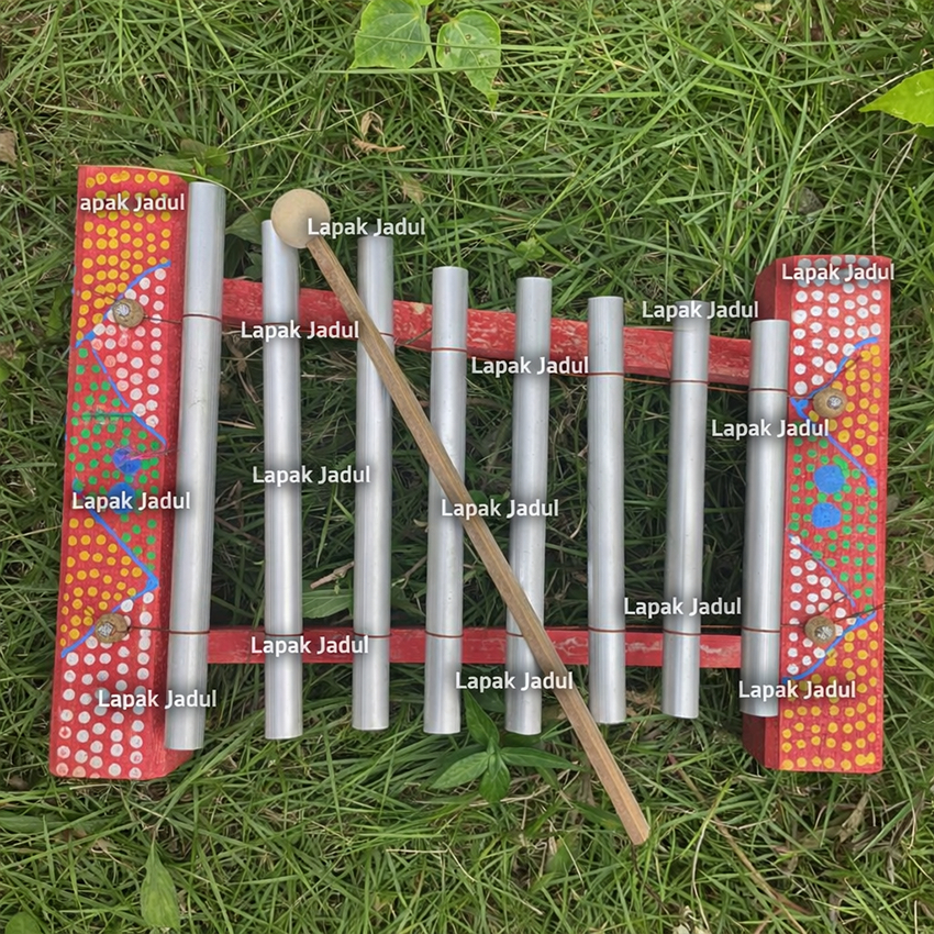 Lapak Jadul Xylophone Gambang Gamelan Mini Mainan Anak Kayu Stenlis Suara Nyaring Bonus Pemukul