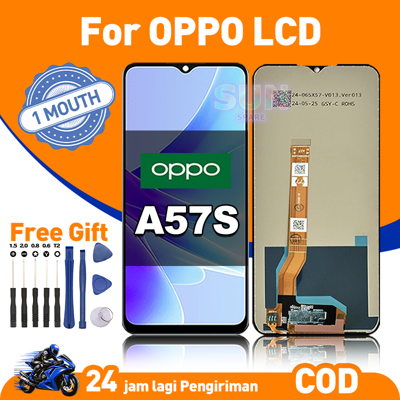 LCD OPPO A57S Touchscreen Glass Touch Screen Digitizer COD