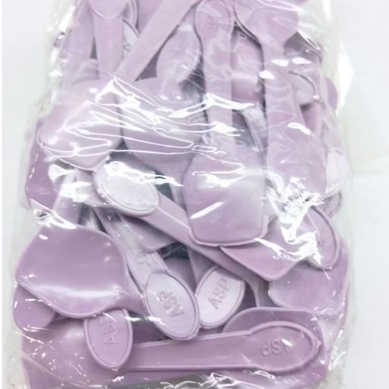 SENDOK JELLY WARNA/SENDOK PLASTIK KECIL (1BKS)