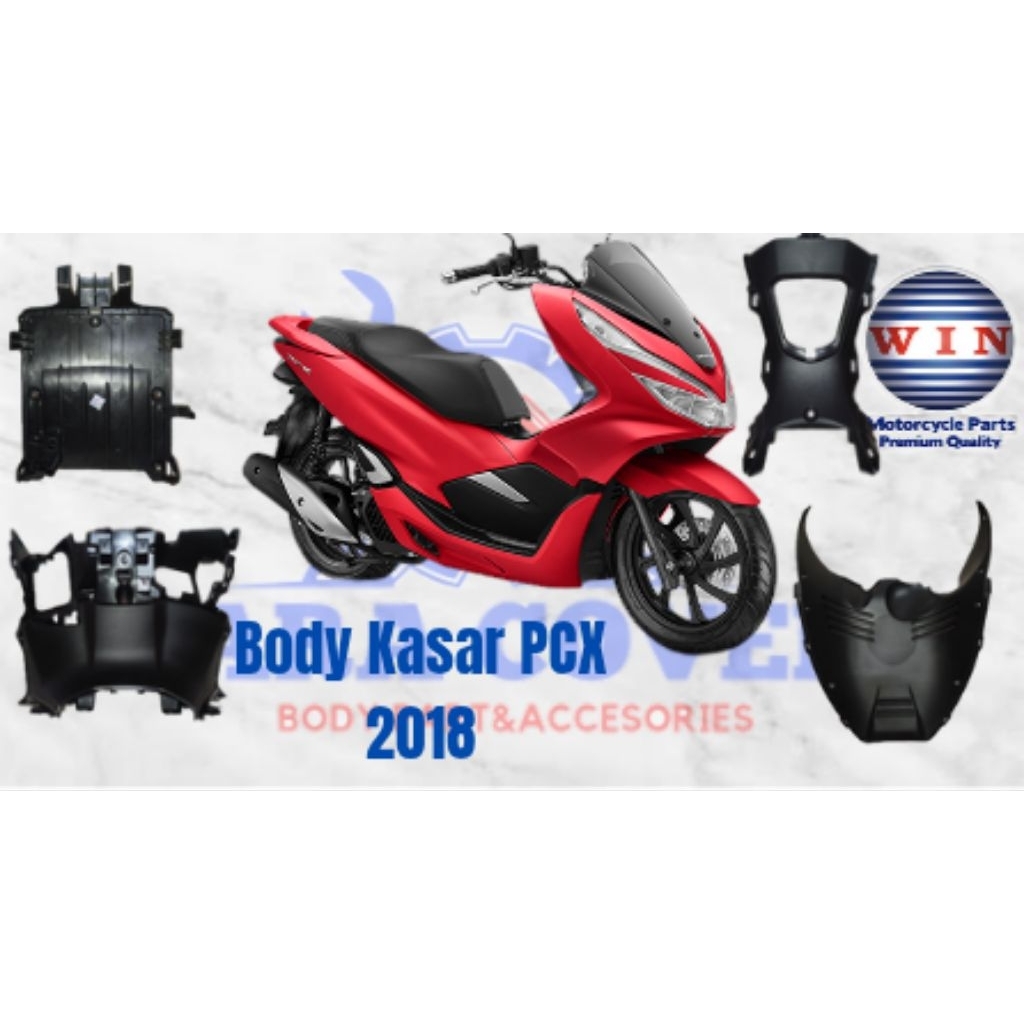 WIN-COVER BODY KASAR HONDA PCX 150 TAHUN 2018-2019-2020//FULL BODY KASAR HONDA PCX TAHUN 2018-2019-2