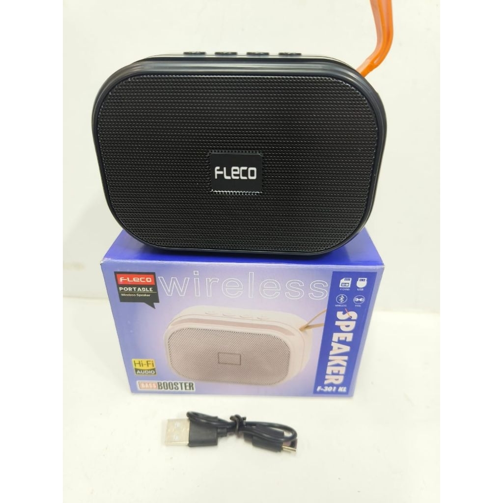 Speaker Wireless FLECO F-301 KL / Speaker Bluetooth Suara X-Bass