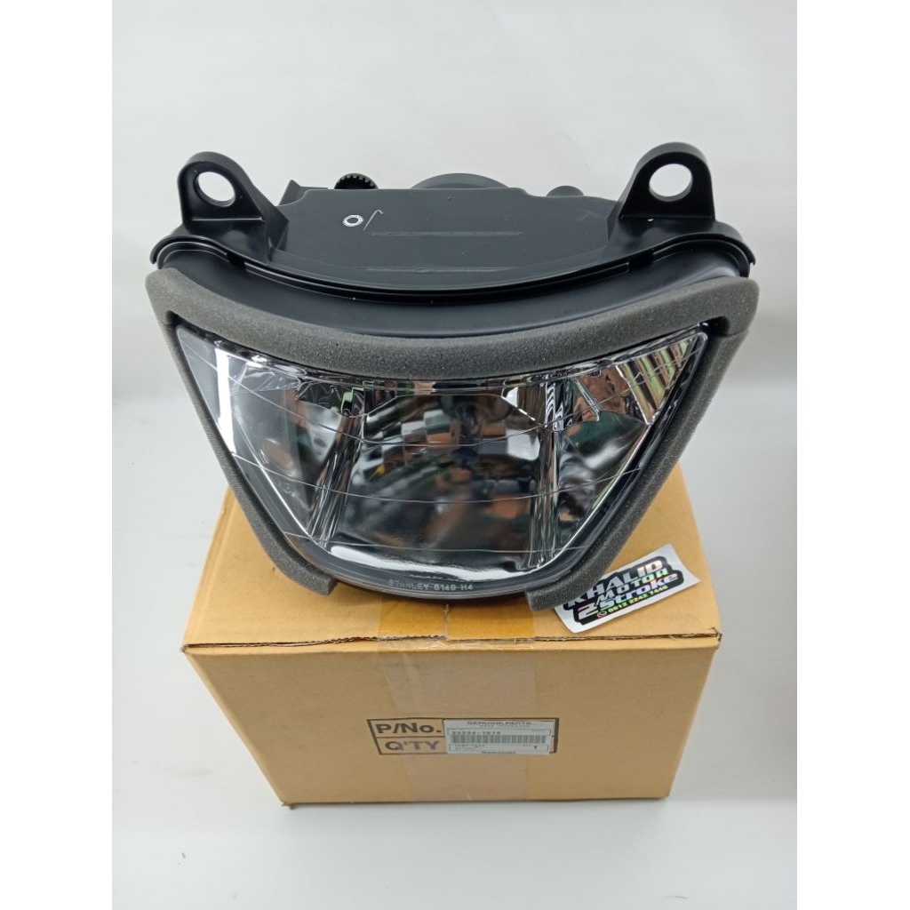 REFLEKTOR LAMPU DEPAN LAMP HEAD DEPAN NINJA 150 NINJA RR OLD CBU ZX ORIGINAL KAWASAKI PART 23004-151