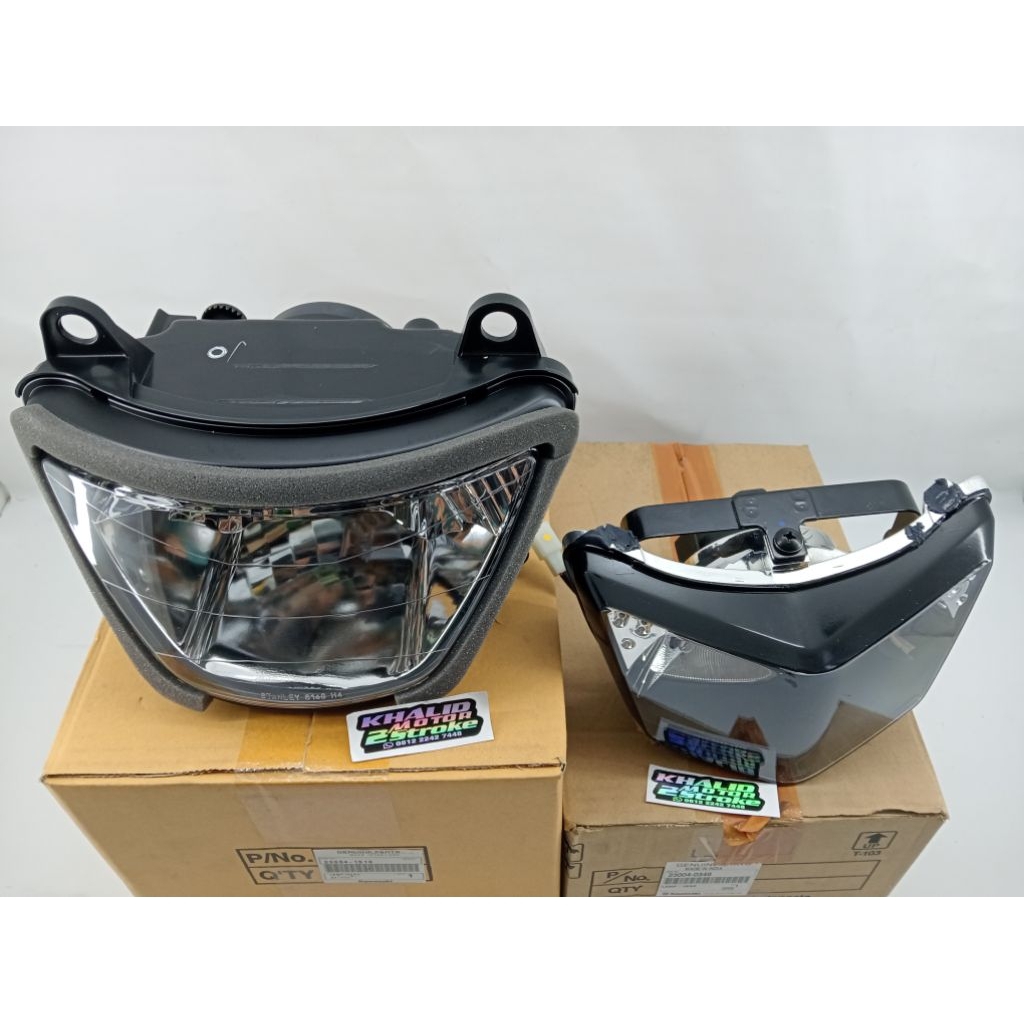 REFLEKTOR LAMPU DEPAN LAMP HEAD DEPAN NINJA 150 NINJA RR NEW NINJA RR OLD CBU ZX ORIGINAL KAWASAKI P