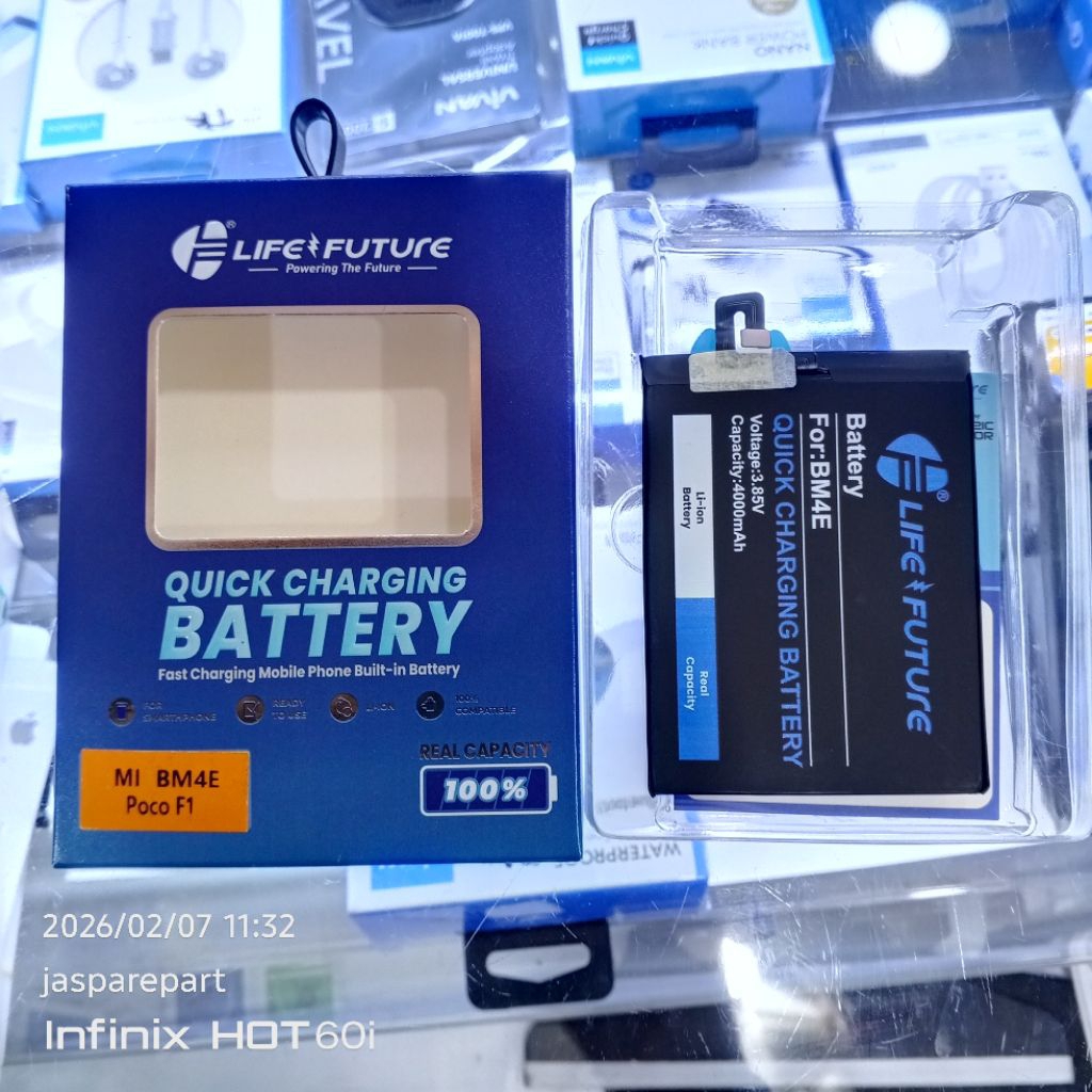 BATRE LF XIAOMI POCOPHONE F1 / BM4E DOUBLE POWER