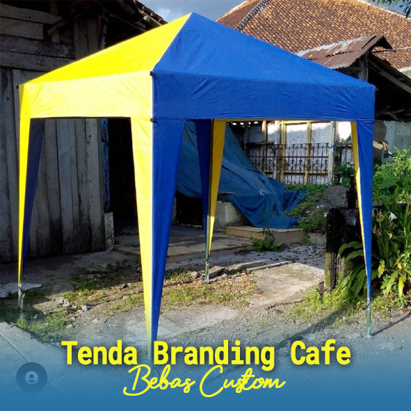 Tenda Branding Cafe, Tenda Branding Cafe Murah Meriah, Tenda Branding Cafe Pekanbaru, Tenda Branding