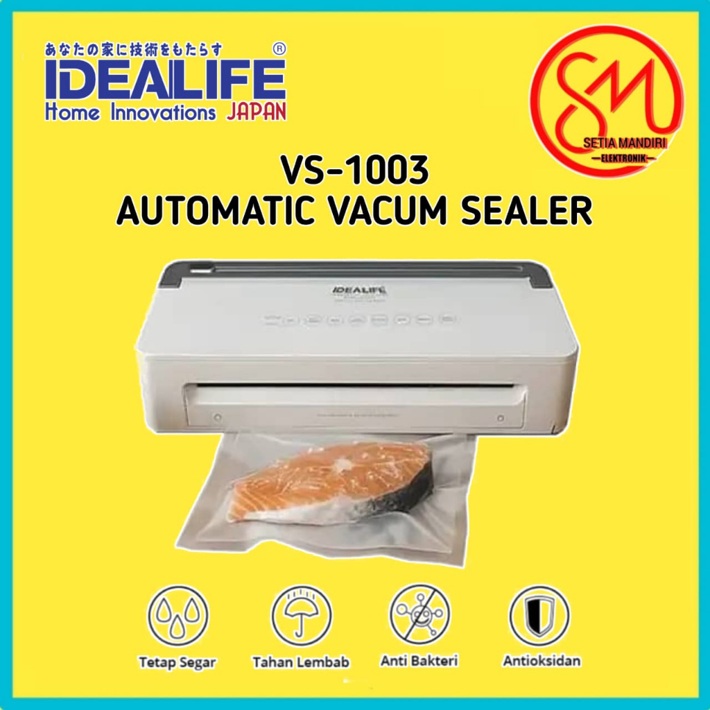 idealife VS-1003 Penyegel Vakum Otomatis