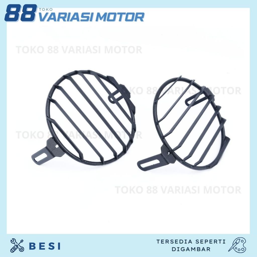 GRILL HEADLAMP W175 COVER LAMPU PNP KAWASAKI W175 W 175