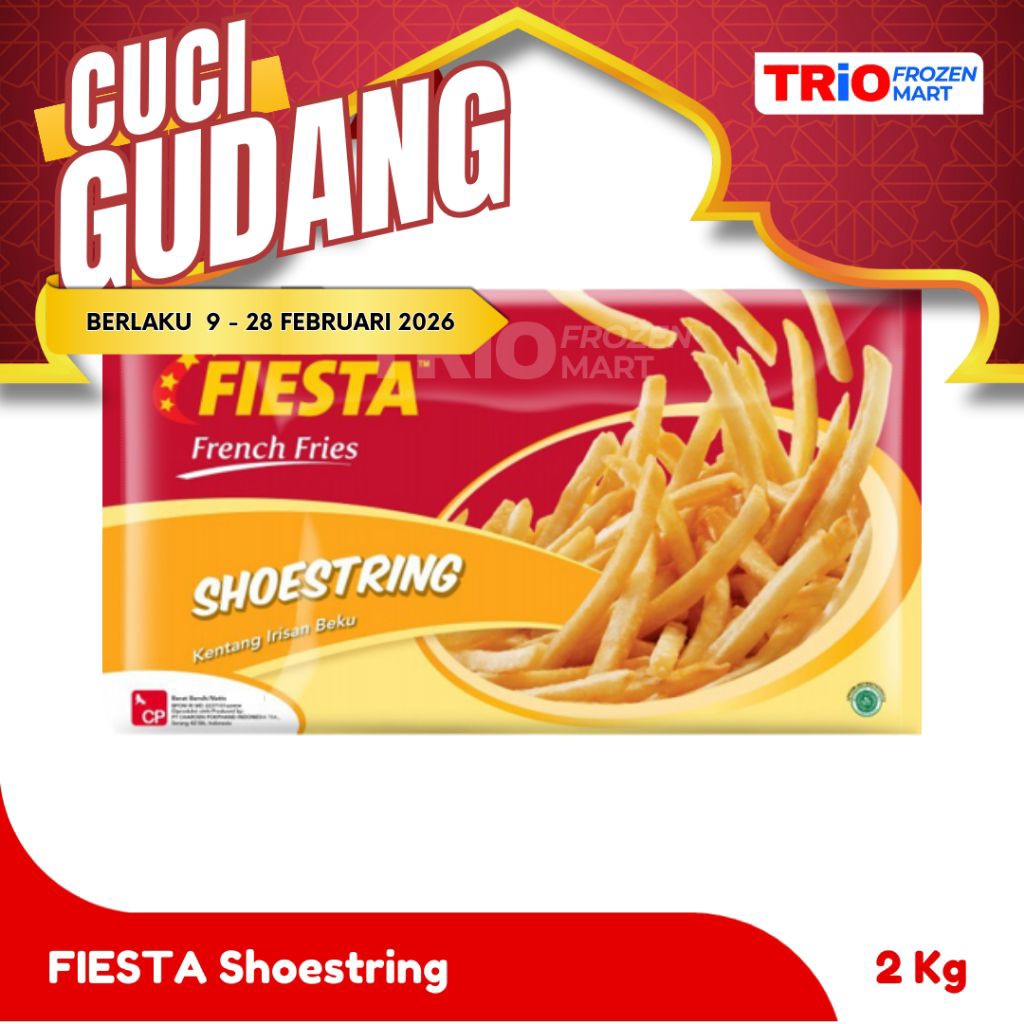 Fiesta Kentang Goreng Shoestring 2kg