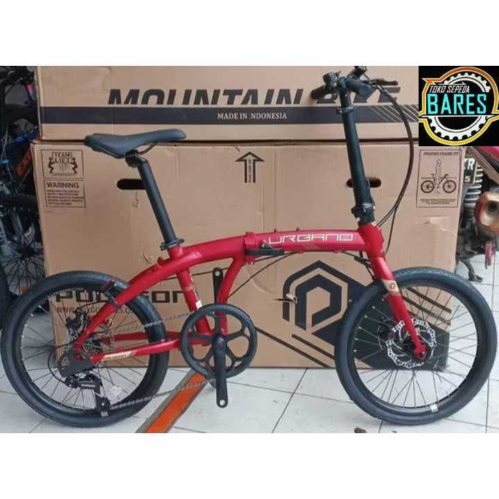 Sepeda Lipat 20 Polygon Urbano 2 / 3