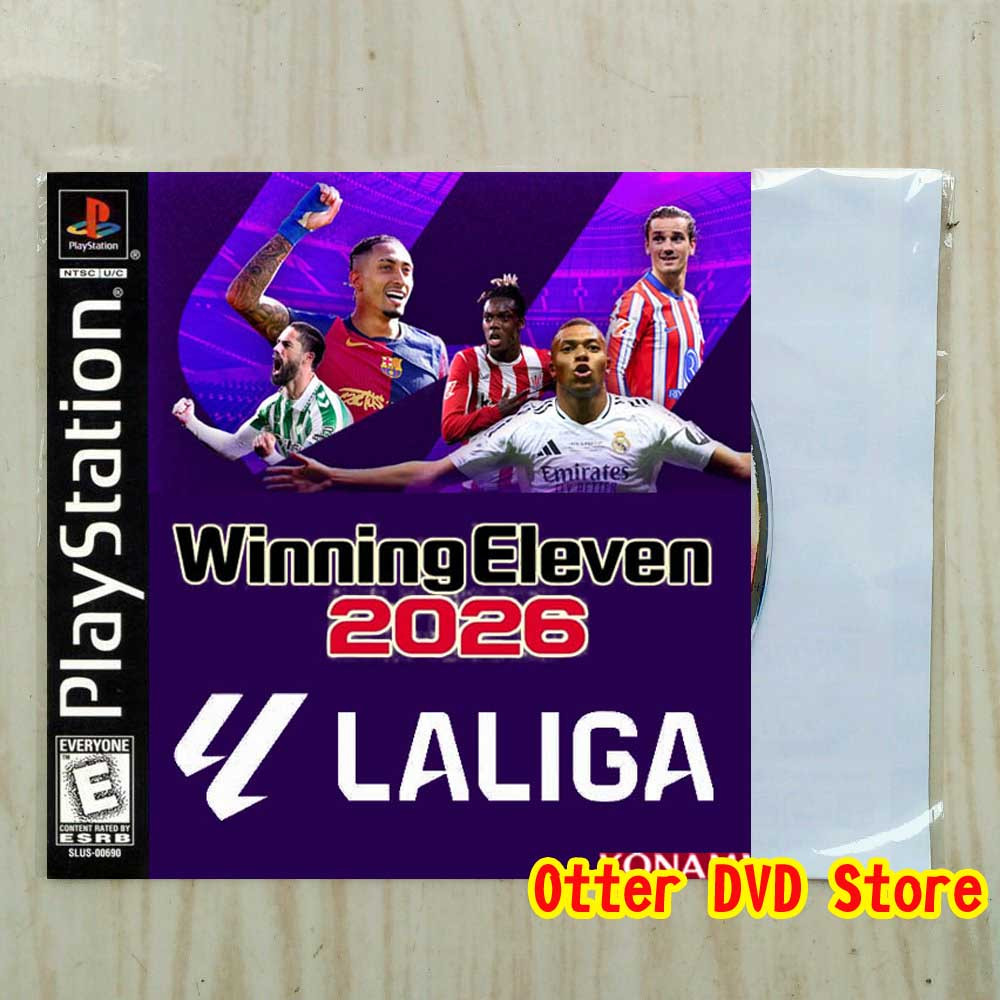 Kaset CD Game Ps1 Ps 1 Winning Eleven 2026 - La Liga 1 & La Liga 2