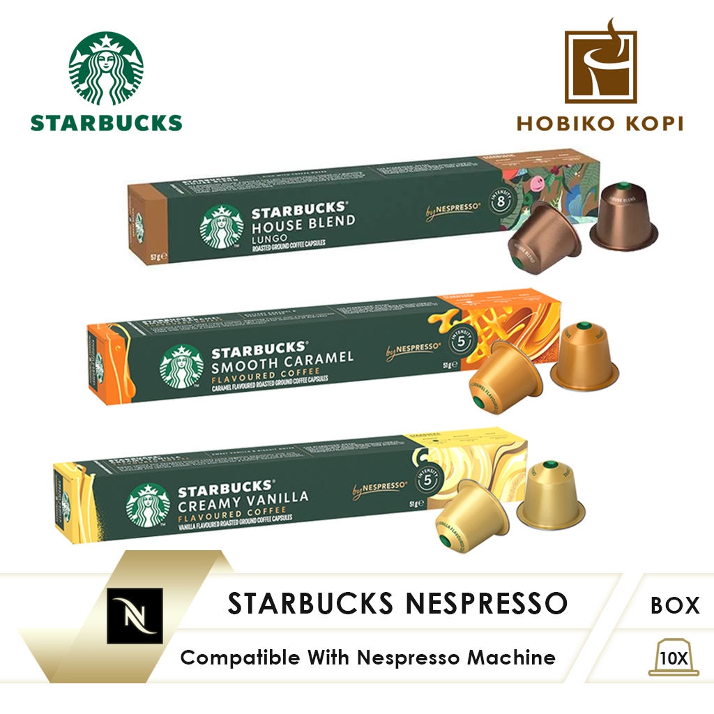 Starbucks Nespresso Capsule Original Coffee Pack - Kopi Kapsul Starbucks Compatible Nespresso