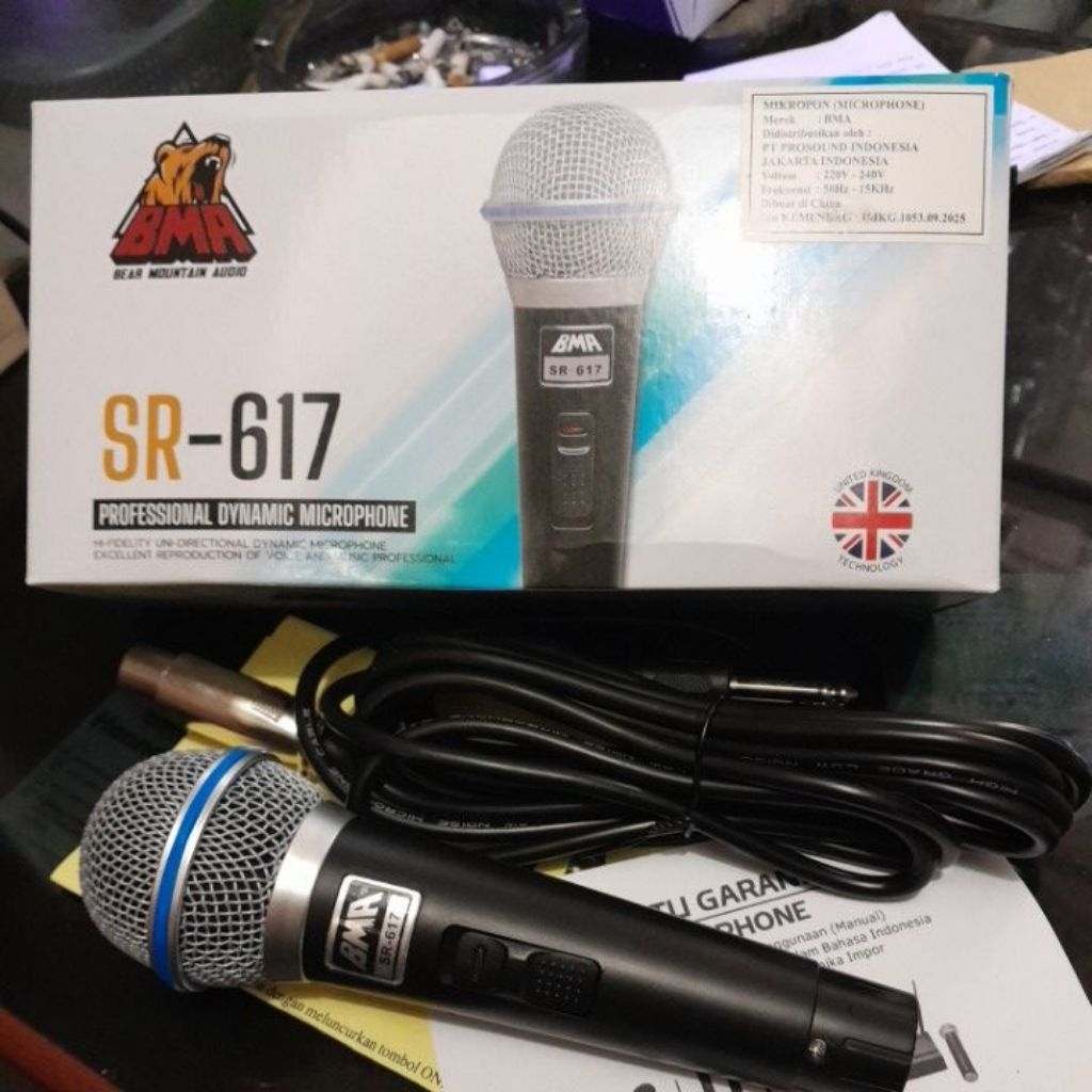 Mic Mikrofon BMA SR 617 murah berkualitas