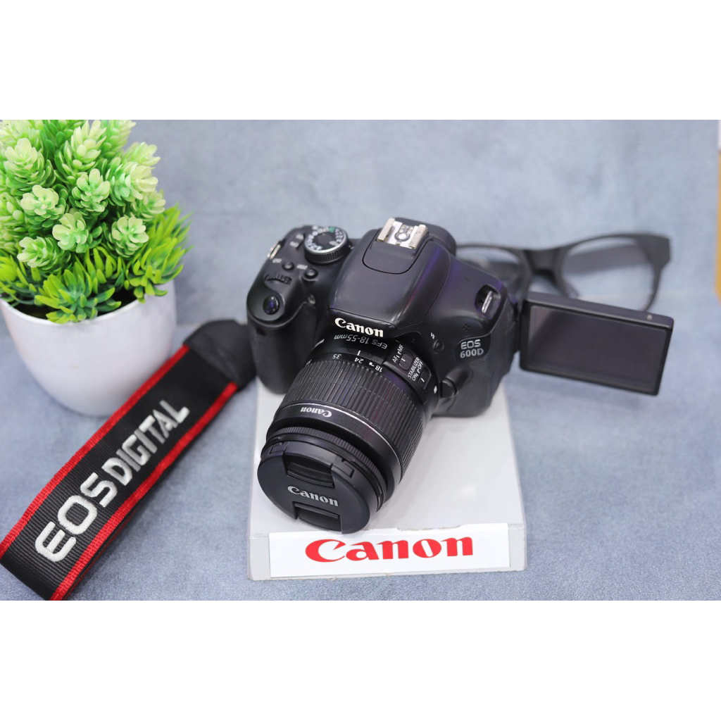 CANON EOS 600D / KISS X5 MULUS SIAP PAKAI KAMERA MURAH RAMAH UNTUK PEMULA