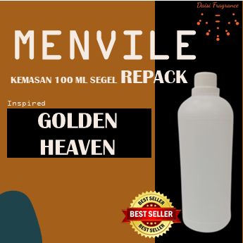 BIBIT PARFUM MURNI MENVILE GOLDEN HEAVENT 250 ML| BEST SELLER| PARFUM UNISEX
